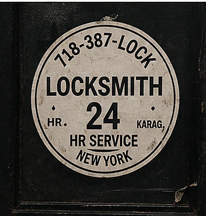 NEWYORKERY street language: Locksmith · 24 hr