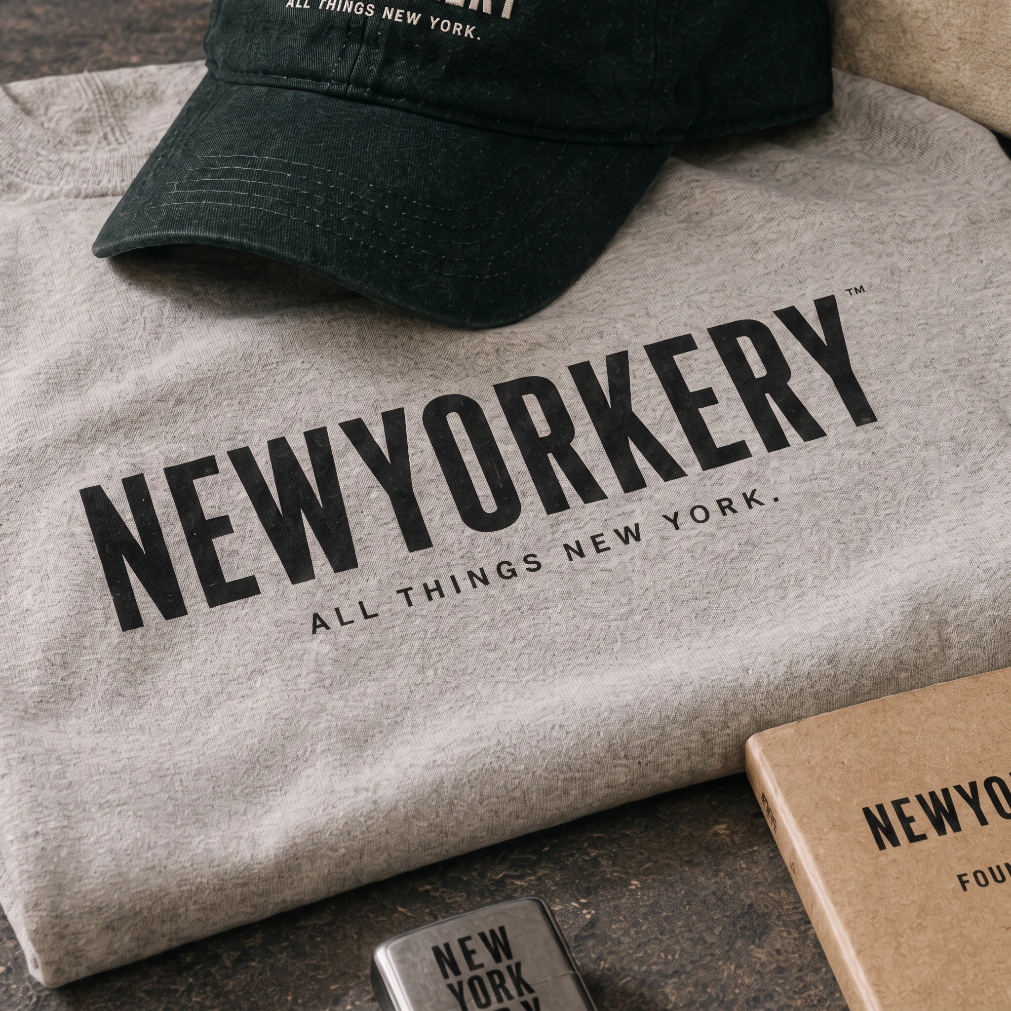 Black heavyweight NEWYORKERY tee